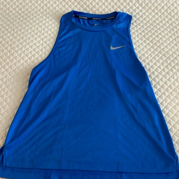 Blue Nike Dri-Fit tank - Picture 1 of 4